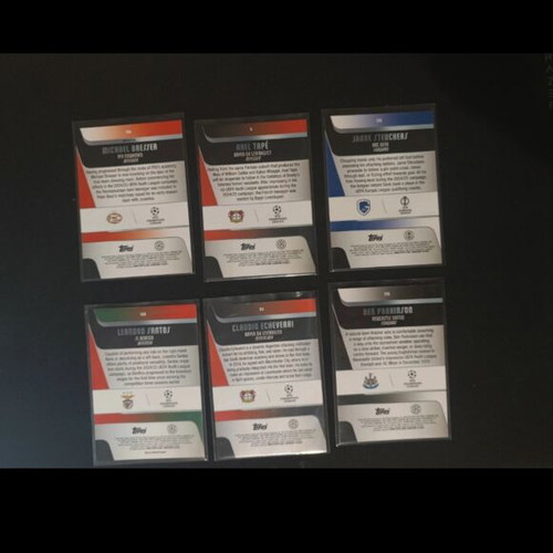 Topps Chrome Rookies 6 Card Set, UCC 2025/2026