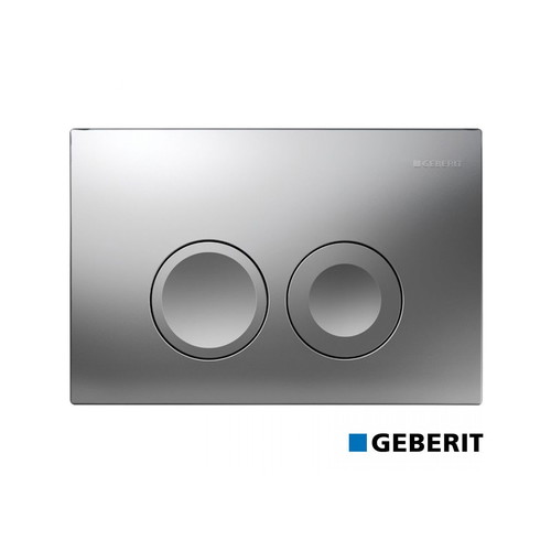 Geberit Chrome Matte Plate for Delta Cisterns like new