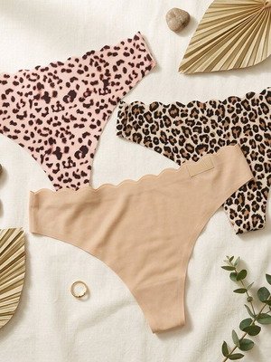 Women's lingerie new, set of 3 pieces, size large, multicolor