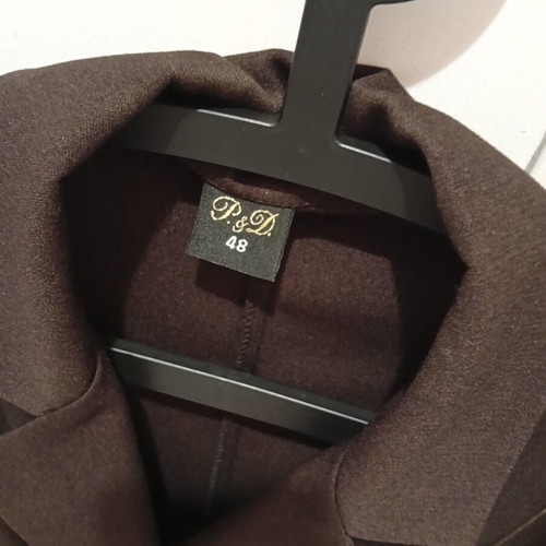 Brown jacket size 48 like new
