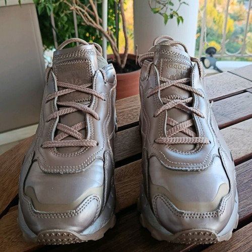 Reebok Classic Legacy women's sneakers new, metallic rose gold