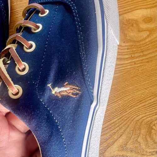 Polo Ralph Lauren blue athletic shoes size 46 like new