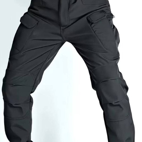 Tactical winter pants black, new, padded interior