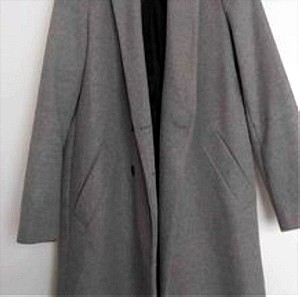 Παλτό γκρι Zara, μεγέθους Μ