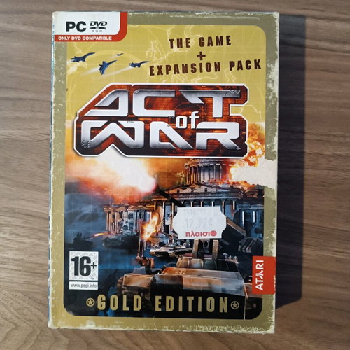 Act of War Gold Edition PC game like new
