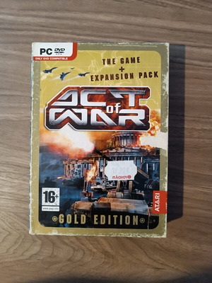 Act of War Gold Edition PC game like new