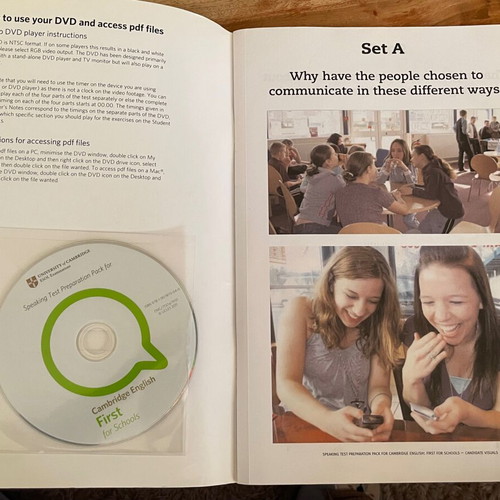 Cambridge FCE books and CDs new for Lower preparation