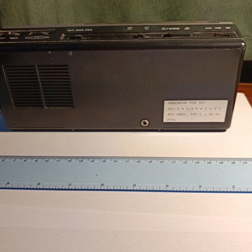 Mercator vintage radio alarm clock used