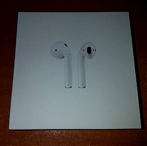 Apple AirPods (2nd generation) Earbud Bluetooth Handsfree Ακουστικά με ασύρματη Θήκη Φόρτισης Λευκά