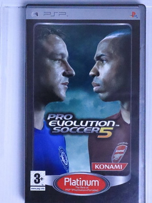 Pro Evolution Soccer 5 PSP like new
