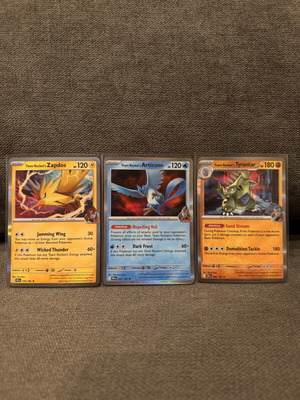 Pokemon TCG πακέτο Team Rocket σαν καινούργιο