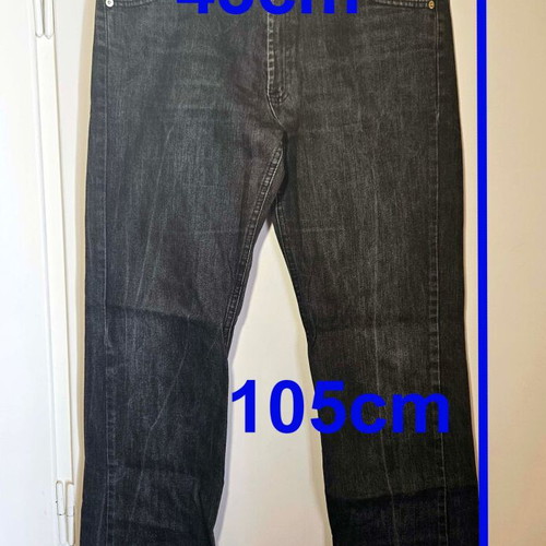 Armani Jeans men's grey cotton jeans, size L