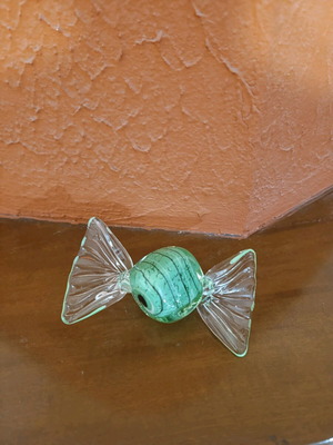 Decorative glass candy like new