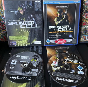 Tom Clancy’s Splinter Cell + Pandora Tomorrow (PS2 - Platinum)