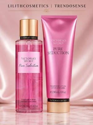 Victoria's Secret Pure Seduction body spray 250 ml and lotion 236 ml new