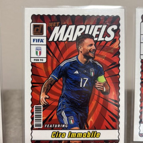 Donruss Soccer FIFA Net Marvels 2023-24 new 4-card set Sommer, Immobile, Jesus, Oblak