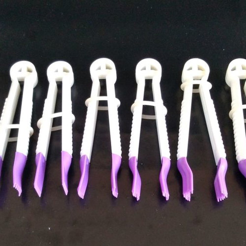 Set of 10 new cake decorating tweezers for fondant design