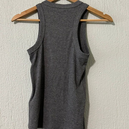 Pigalle tank top new, gray, size S