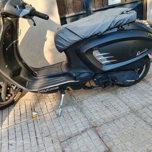 Daytona Ravida 125 scooter, black, 2023, 19,600 km