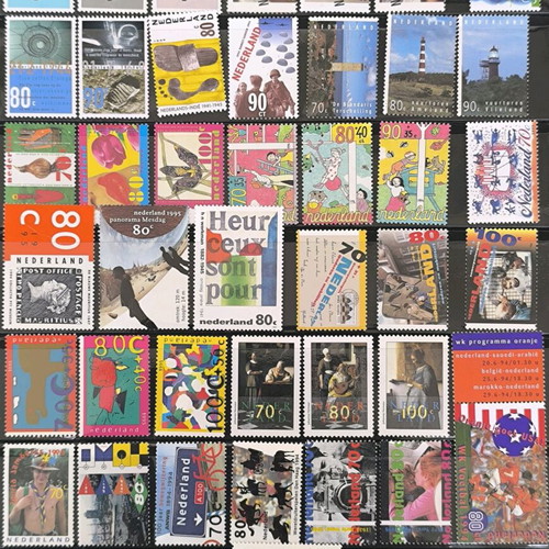 Netherlands stamps new, 160+ unsealed sets