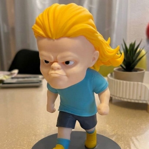 Haaland figure like new, 20 cm