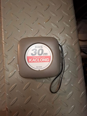 Measuring tape like new, 30 m length