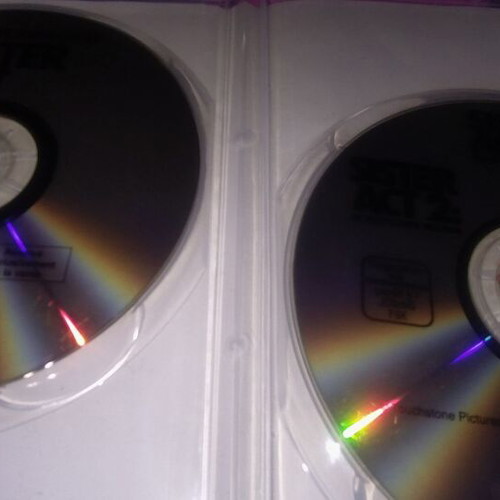 Sister Act 1 & 2 DVD used, Greek subtitles, comedy