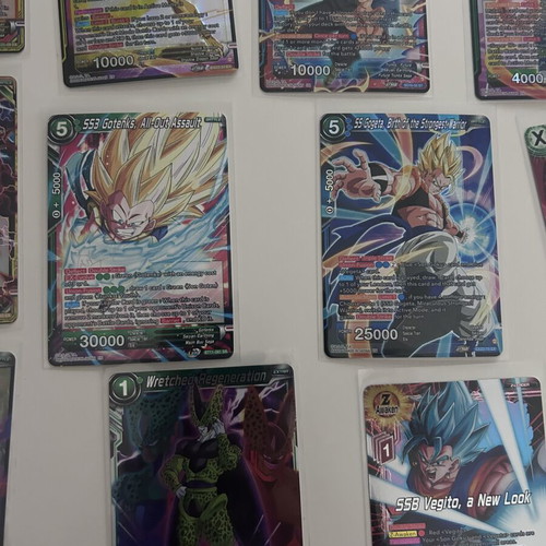 Dragon Ball foil trading cards, set of 30