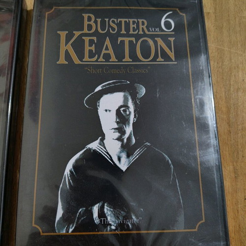 Buster Keaton DVD set new with subtitles, sealed