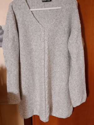 Shein gray blouse-dress size M-L like new