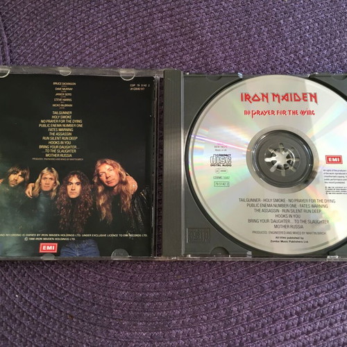 Iron Maiden No Prayer For The Dying CD used, metal