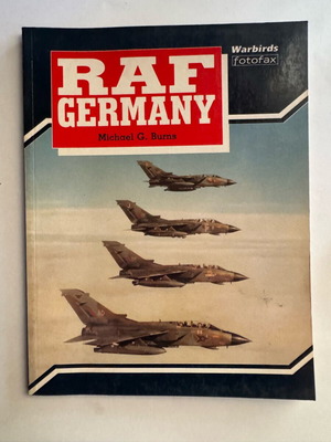 RAF Germany book like new, English edition by Michael G. Burns