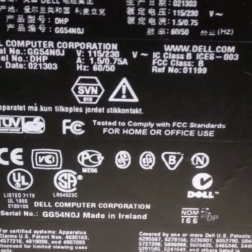 Dell G*260 PC used