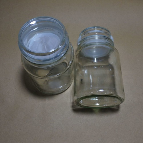 Glass jars used 100ml, pack of 10 pieces