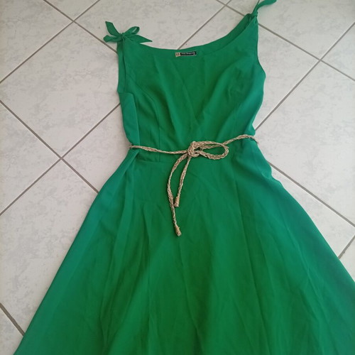 Julia Bergovich summer dress like new, green, size S