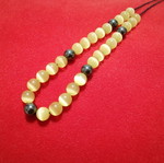 Worry beads with semi-precious stones used, 25 centimeters