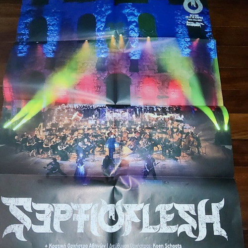 Septic Flesh Rotting Christ poster like new