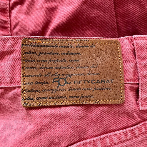 Fifty Carat Jean Pant used, size 31, red