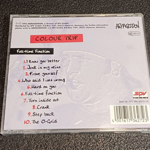 Colour Trip Full-Time Function CD used, metal