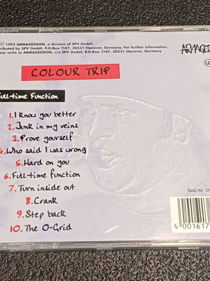 Colour Trip Full-Time Function CD used, metal