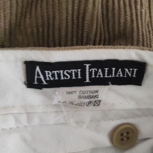 Artisti Italiani men's corduroy pants like new, brown, size L