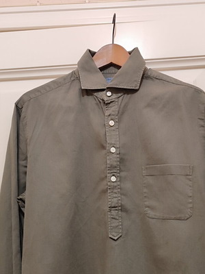 Barba Napoli Dandy Life men's shirt like new, olive green, size L