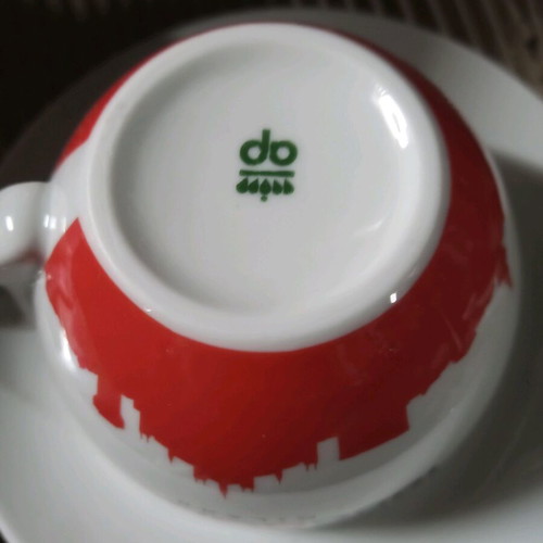 Bonomi cappuccino cups large new, set of 6