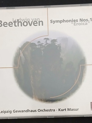Beethoven Symphonies Nos. 1 & 3 "Eroica" CD