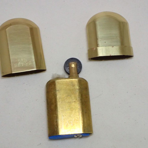 Vintage Brass No5 Oil Lighter from the 1980s, like new