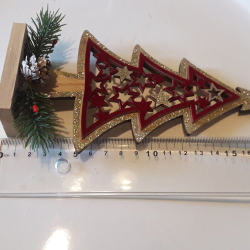 Wooden Christmas decoration like new