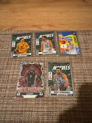 Lot inserts Euroleague 2024-2025 Panini new