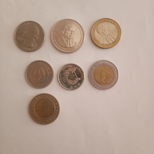 Coins from Various Countries used