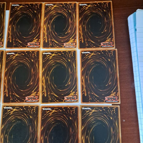 Yugioh cards used