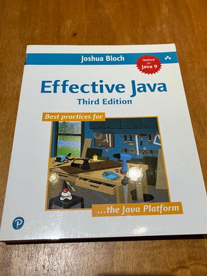 Joshua Bloch "Effective Java" βιβλίο, τρίτη έκδοση στα αγγλικά